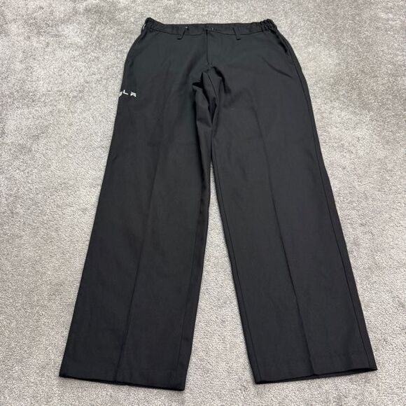 Red Kap Tesla Uniform Work Pants Mens 33x32 Black Service Tech Mechanic Trousers - Picture 1 of 12